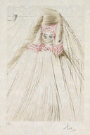 The Queen with Silk Tunic (Tristan and Iseult, Plate N), 1970