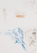 Tristan's Testament (Tristan and Iseult, Plate U), 1970