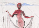 Woman Holding Veil (Venus in Furs), 1969