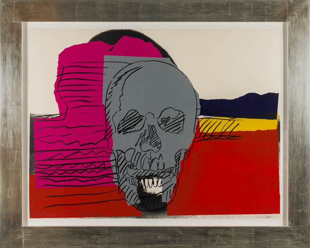 Skulls,1976 (#159) by Andy Warhol