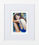 Blue Bather by Douglas Hofmann