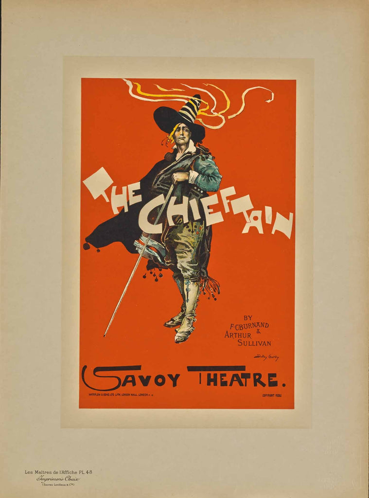 The Chieftain (Plate 48) by Les Maîtres de l'Affiche