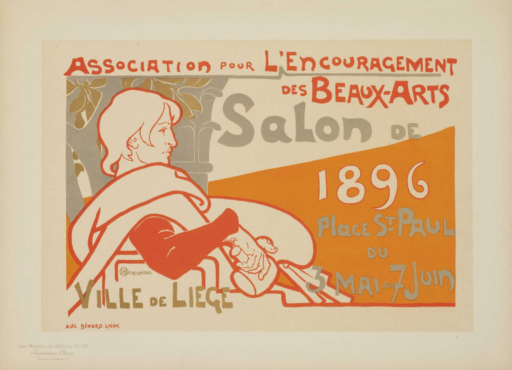Association for the Promotion of the Fine Arts  (Plate 108) by Les Maîtres de l'Affiche