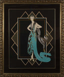 California (Turquoise Dress)