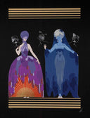Evening, Night by Erté