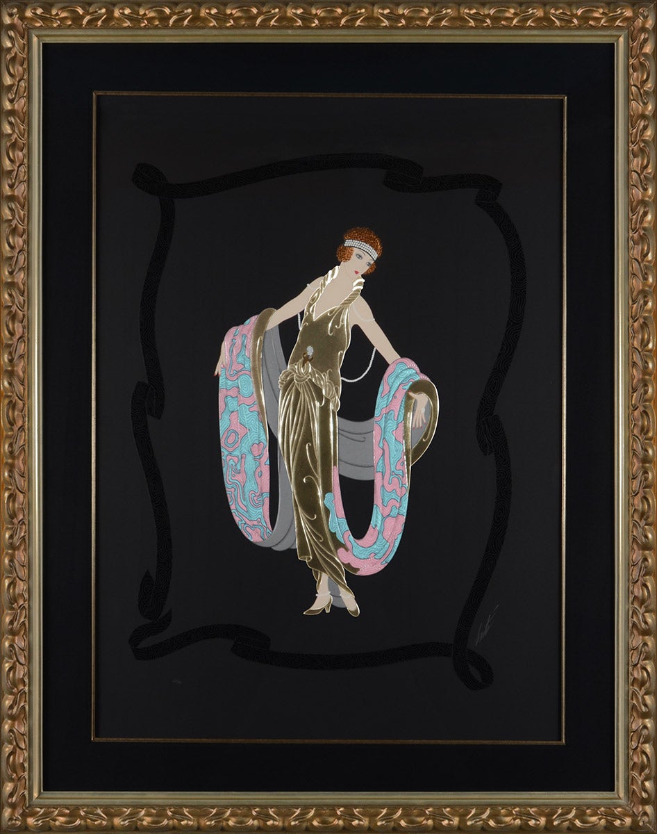 （セール）開催中 人気ブランドも続々プライス Erte_-_Gala_Framed.jpg?v= アート・デザイン・音楽