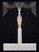 Pearls and Diamonds by Erté