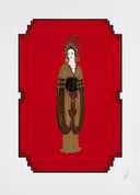Plum Blossom by Erté