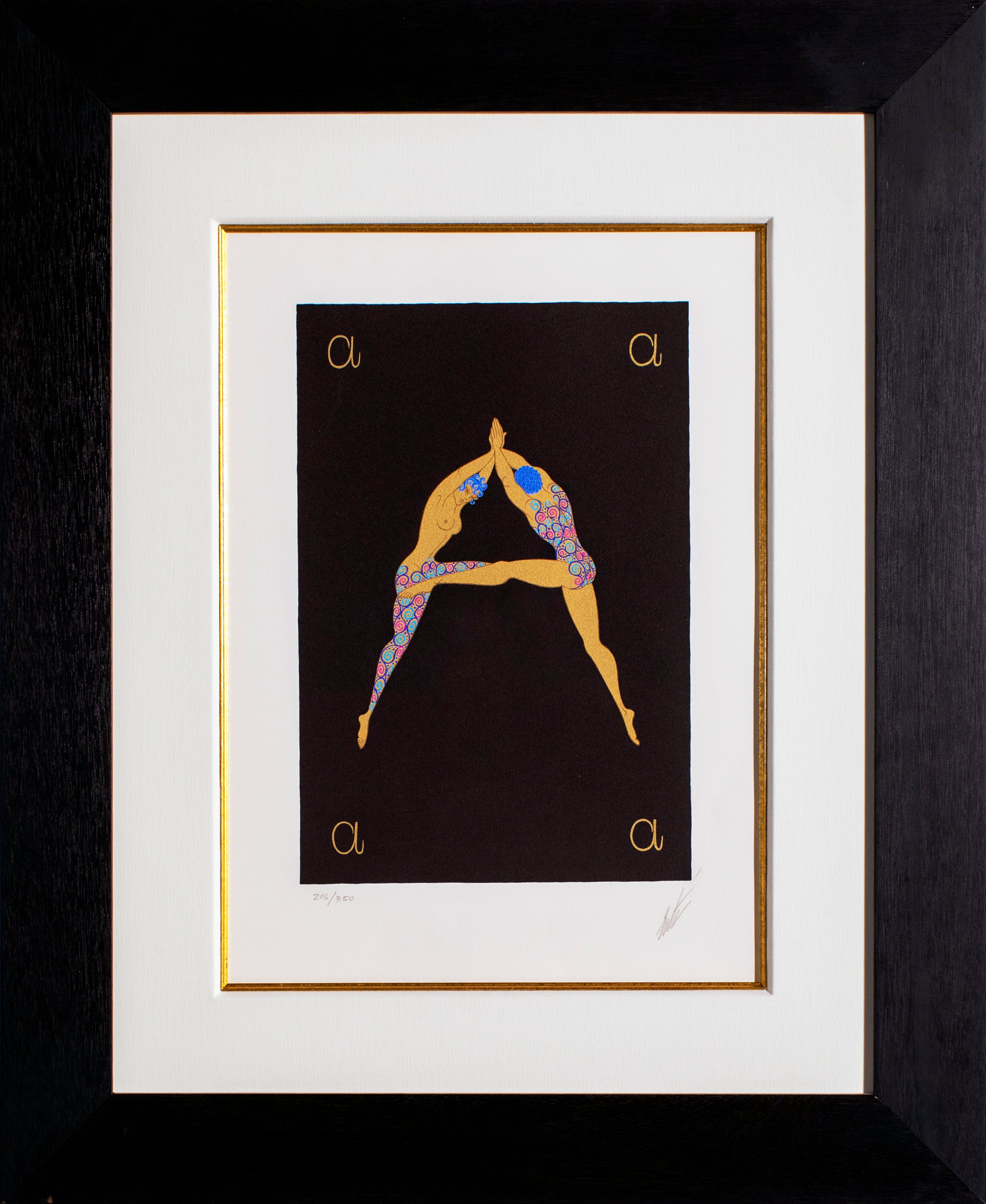 Letter A, 1976 by Erté - Romain de Tirtoff | Martin Lawrence Galleries