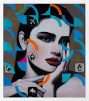 Up Front by François Fressinier framed
