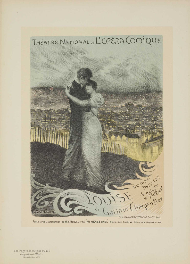 National Opera-Comique (Plate 230) by Les Maîtres de l'Affiche