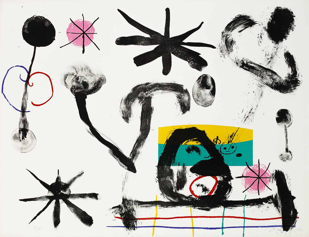Untitled (Album 19, M.249) by Joan Miró
