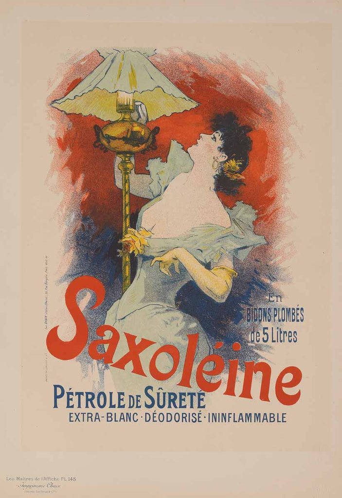 Saxoléine Safety Kerosene (Plate 145) by Les Maîtres de l'Affiche