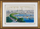 Thames at Waterloo (London-Paris Suite) by Kerry Hallam