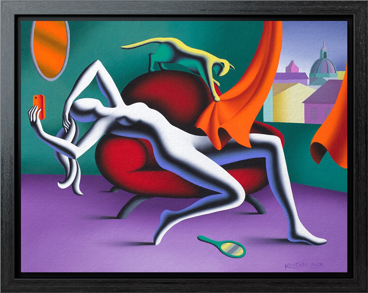 Art of Desiree by Mark Kostabi