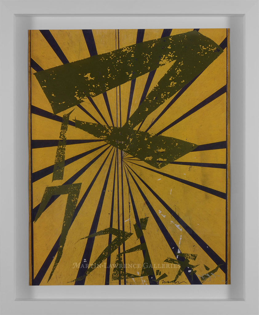 149 - Untitled (Canary Yellow and Black Butterfly 830)