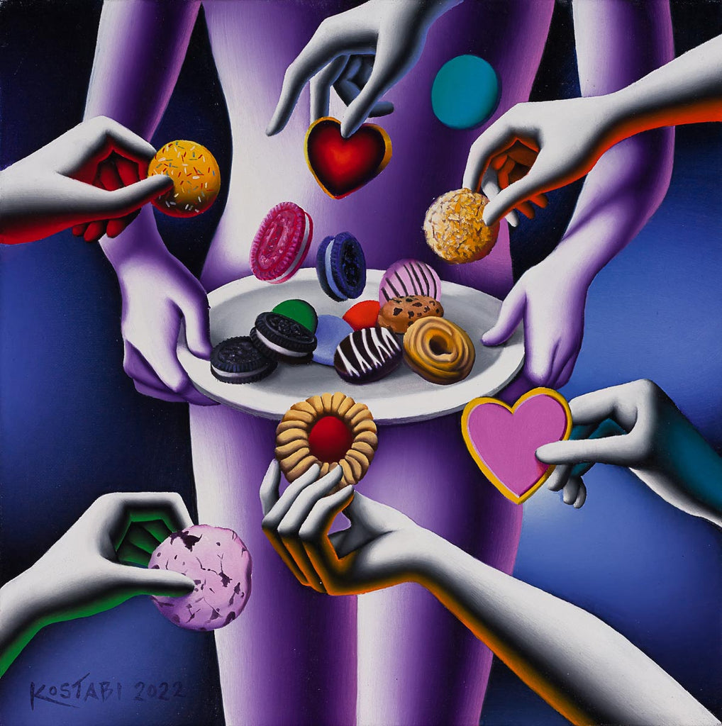 Accept All Cookies by Mark Kostabi
