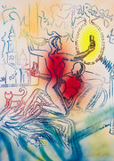 Double Selfie Awareness by Mark Kostabi