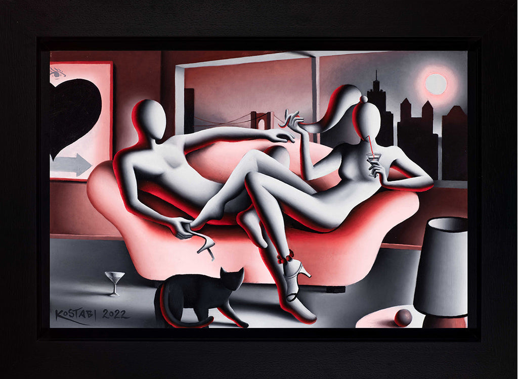 With This Song by Mark Kostabi
