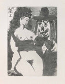 Old Clown with Beautiful Girl (La Célestine, B.1529), 1968