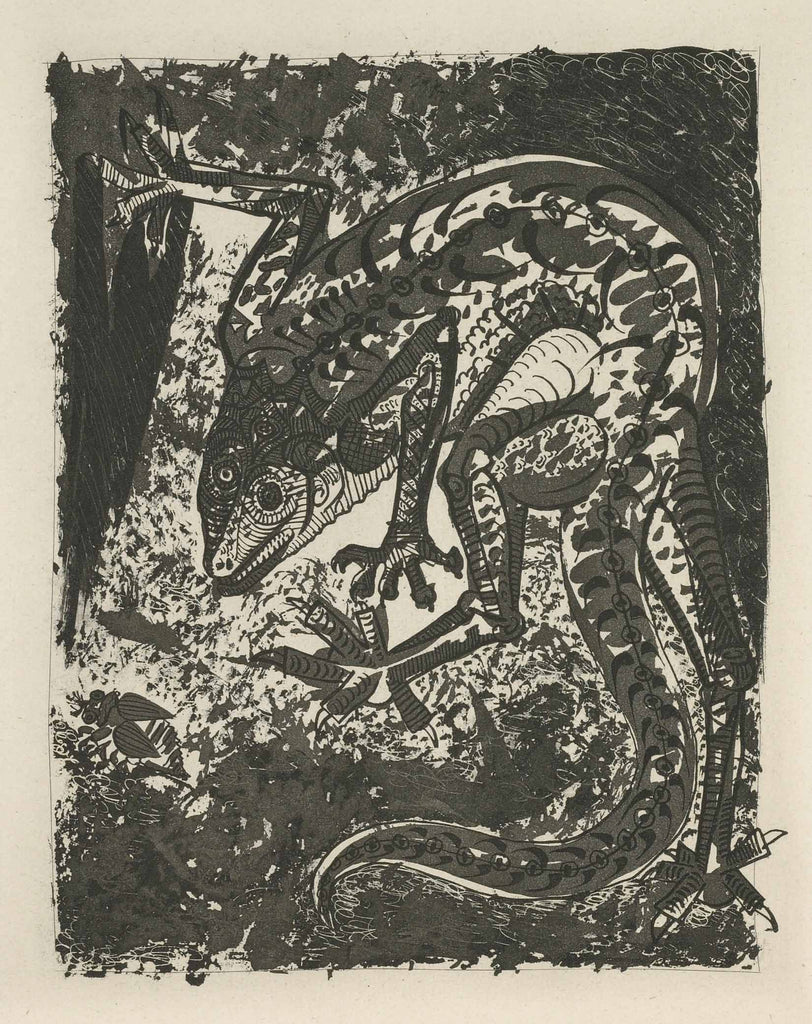 494 - The Lizard (Histoire Naturelle - Textes de Buffon, B.355)