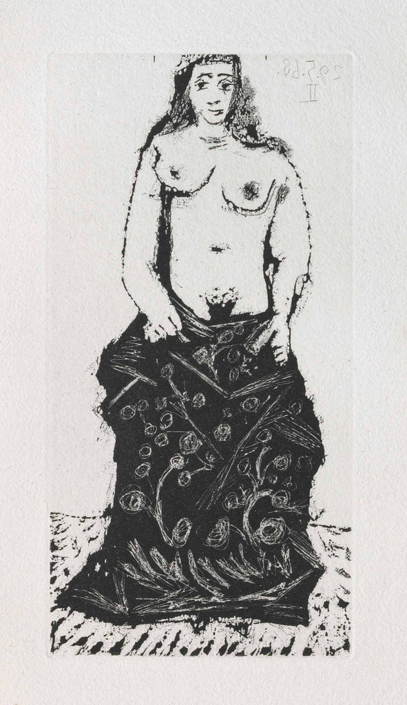 Beautiful Girl in Long Robe (La Célestine, B.1605)