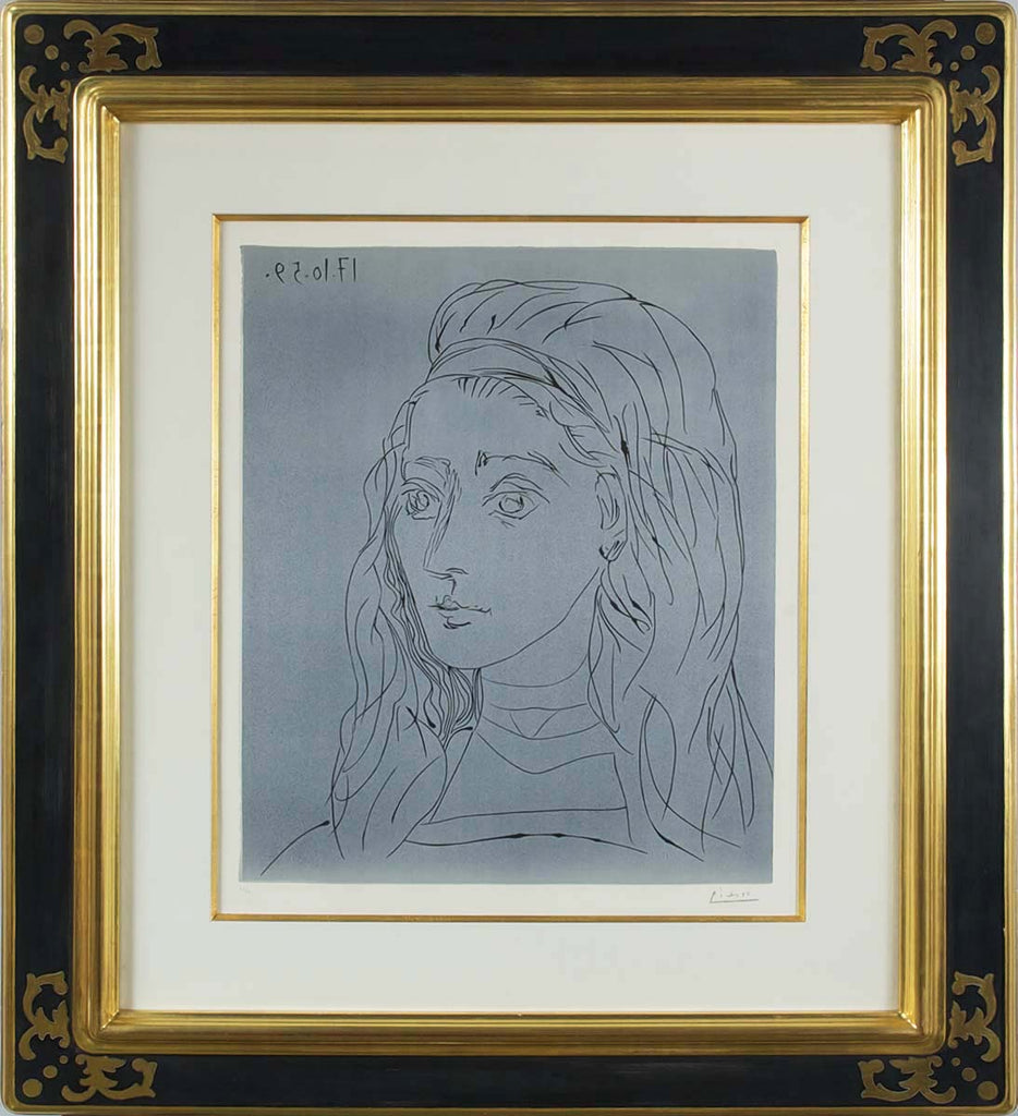 Portrait de Jacqueline, 1959 (B.923) by Pablo Picasso