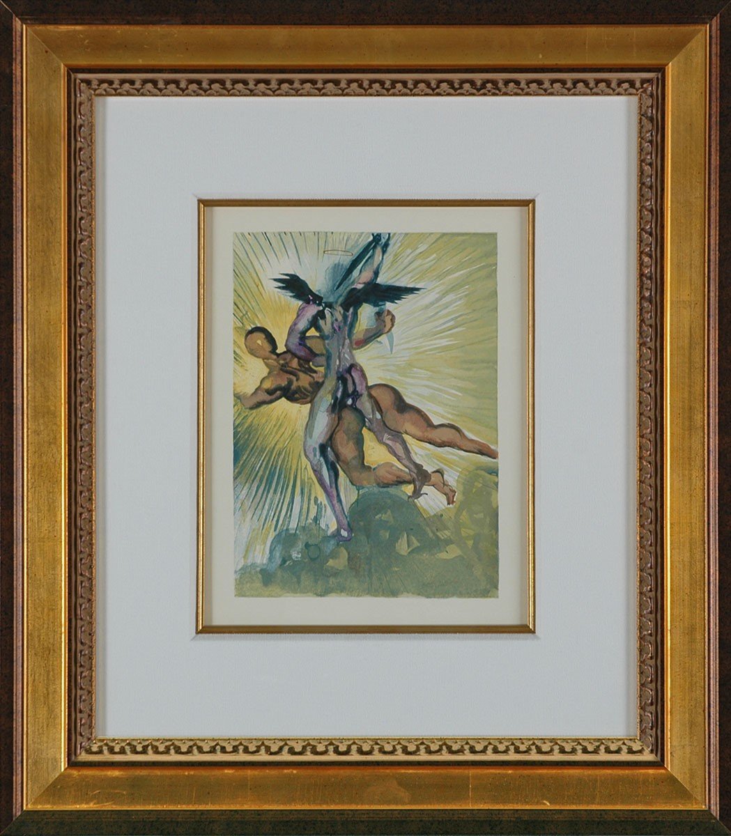 Dalí - Purgatory Canto 8 (The Divine Comedy) – Martin