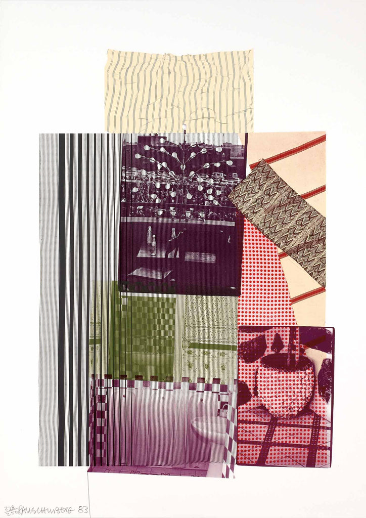Pre-Morocco, 1983 (Eight by Eight) by Robert Rauschenberg