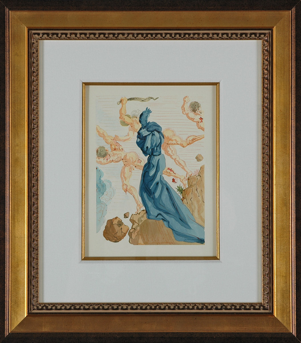 Salvador Dalí - Hell Canto 19 (The Divine Comedy) – Martin