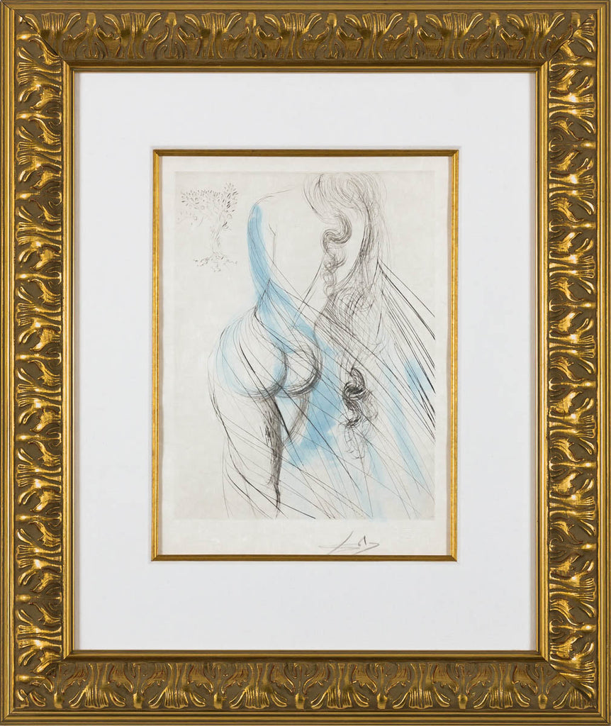 Nude (Les Amours de Cassandre, pl. 250) by Salvador Dalí