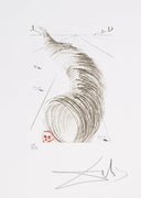 Timon of Athens, 1971 (Shakespeare II, Plate 401) by Salvador Dalí