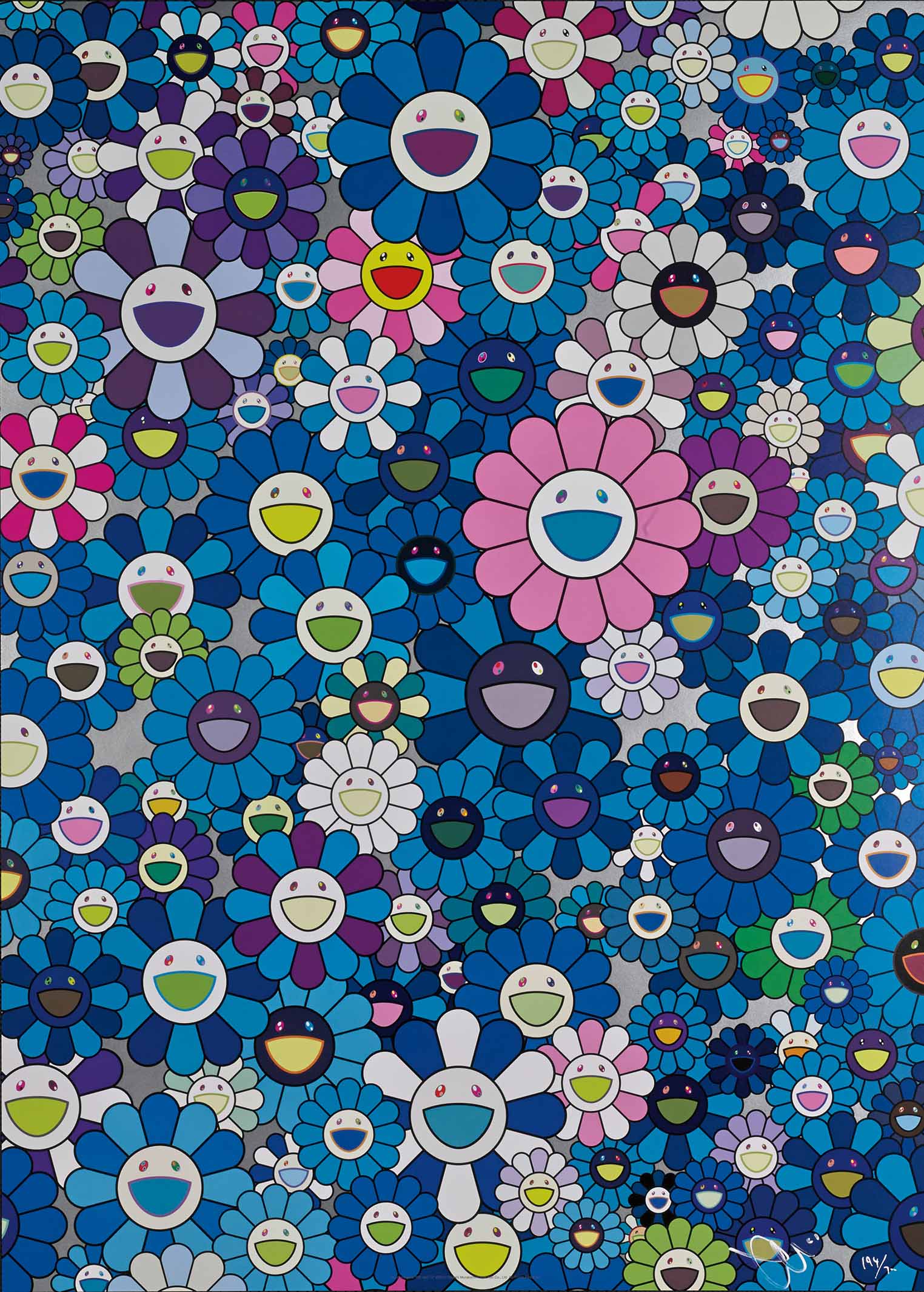 村上隆 ポスター An Homage to IKB, 1957 F Takashi Murakami: Artworks for sale - Homage to IKB, 1957 F