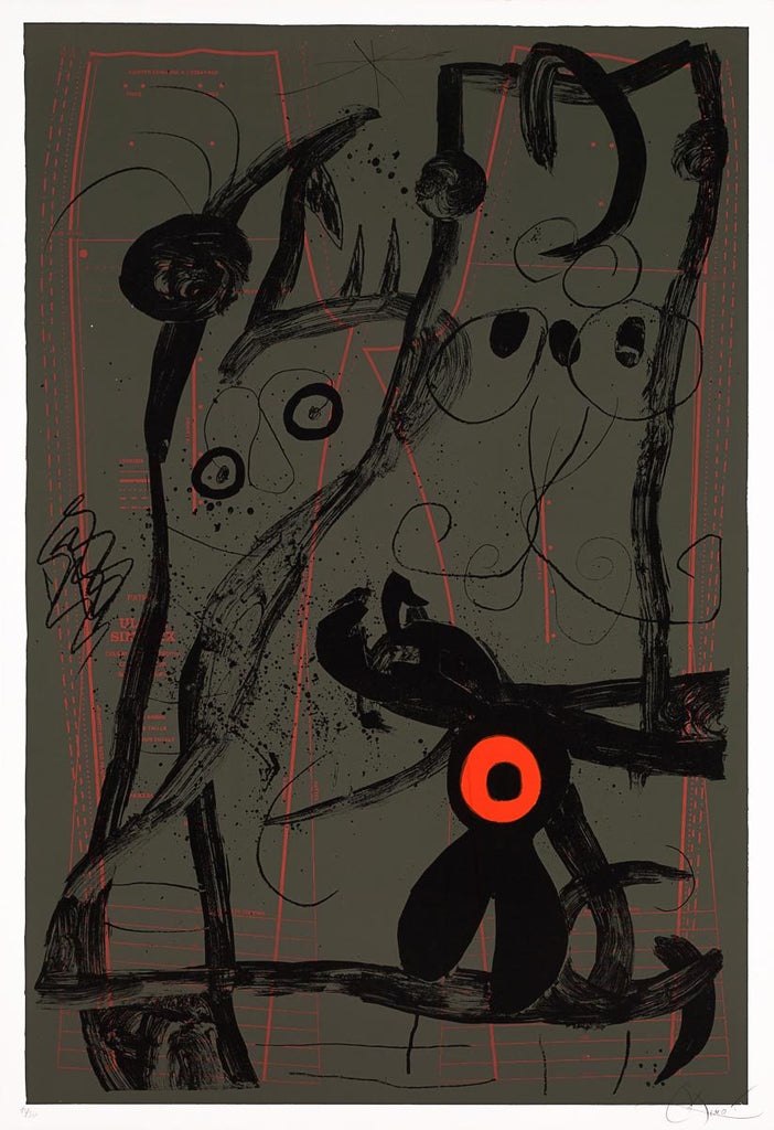 Délire du Couturier Gris (M.646) by Joan Miró