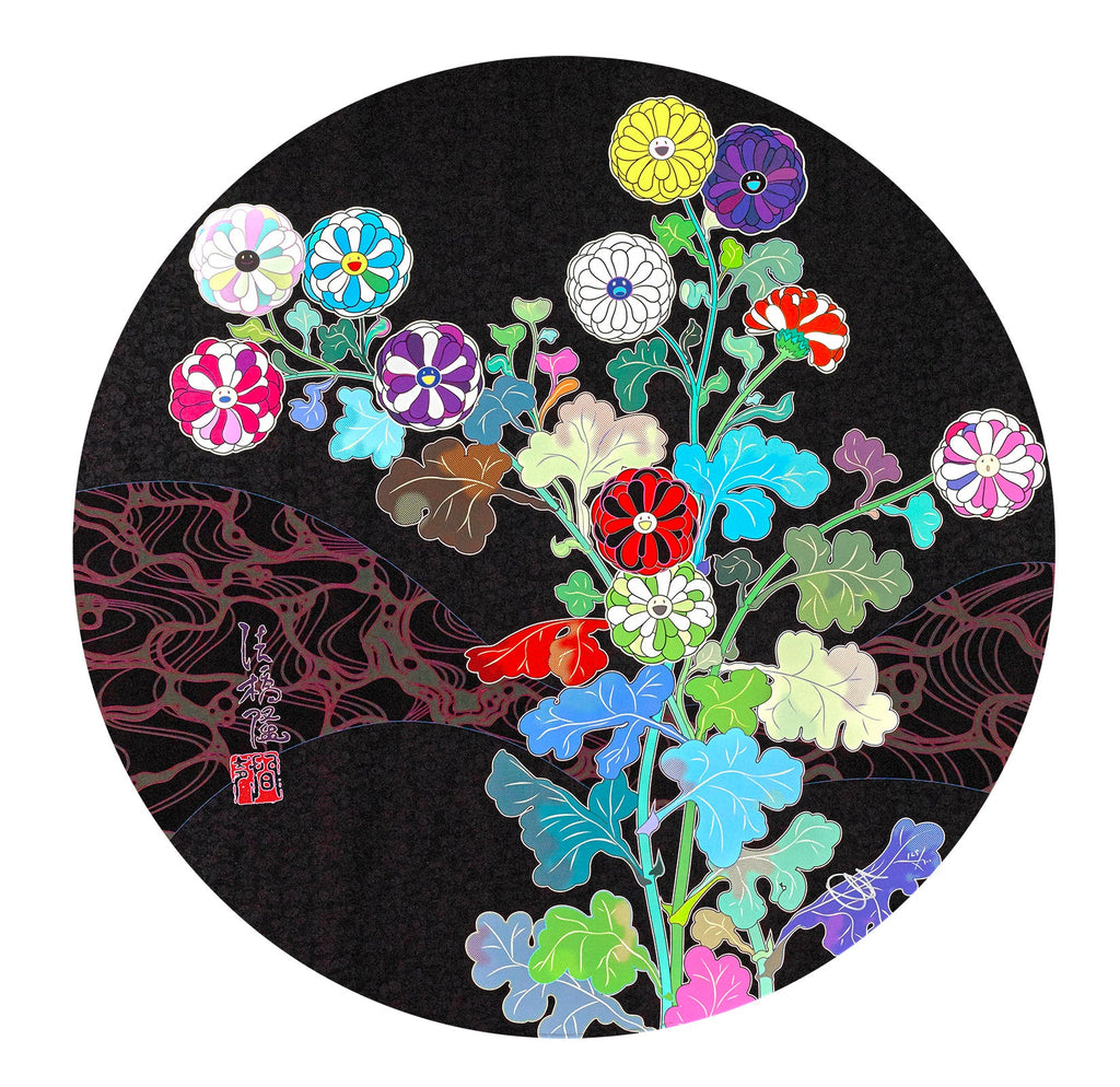 Kansei: Wildflowers Glowing in the Night by Takashi Murakami