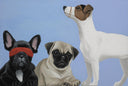 See No Evil, Hear No Evil, Speak No Evil XV (Dogs) by Robert Deyber