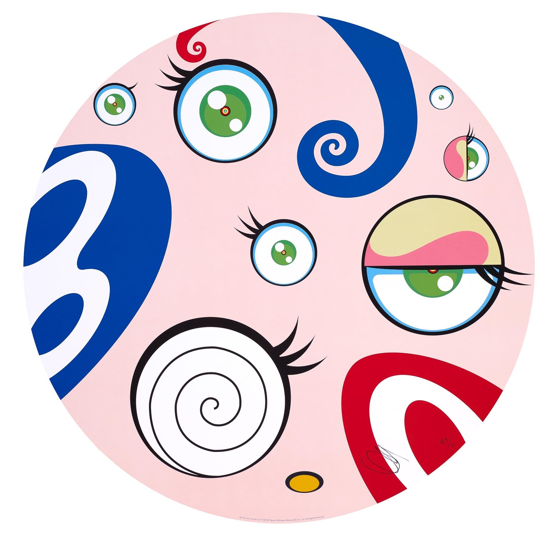 We Are The Jocular Clan #1 by Takashi Murakami